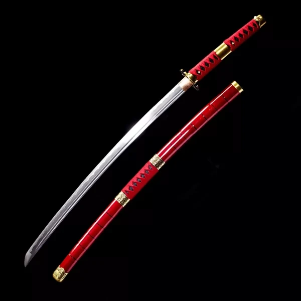 Roronoa Zoro Katana Sword Four Set Replica Shusui Wado Ichimonji Sandai Kitetsu And Yubashiri Set 7